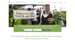 Desktop Screenshot of pilatesnutritionist.com